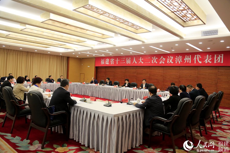高清:福建省人大代表分組審議政府工作報(bào)告