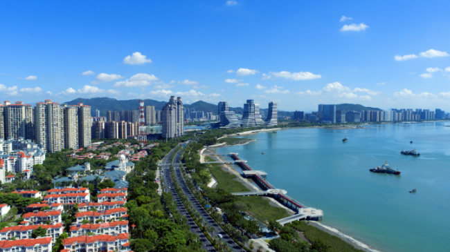 海滄灣新城。海滄區(qū)融媒體中心供圖