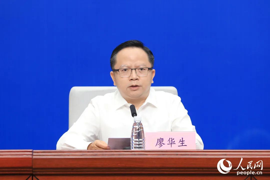 廈門(mén)市人民政府副市長(zhǎng)廖華生。人民網(wǎng) 陳永整攝