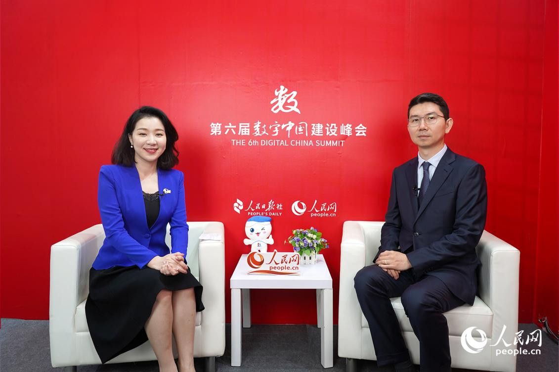 孔德亮接受人民網(wǎng)專訪。人民網(wǎng) 蘭志飛攝