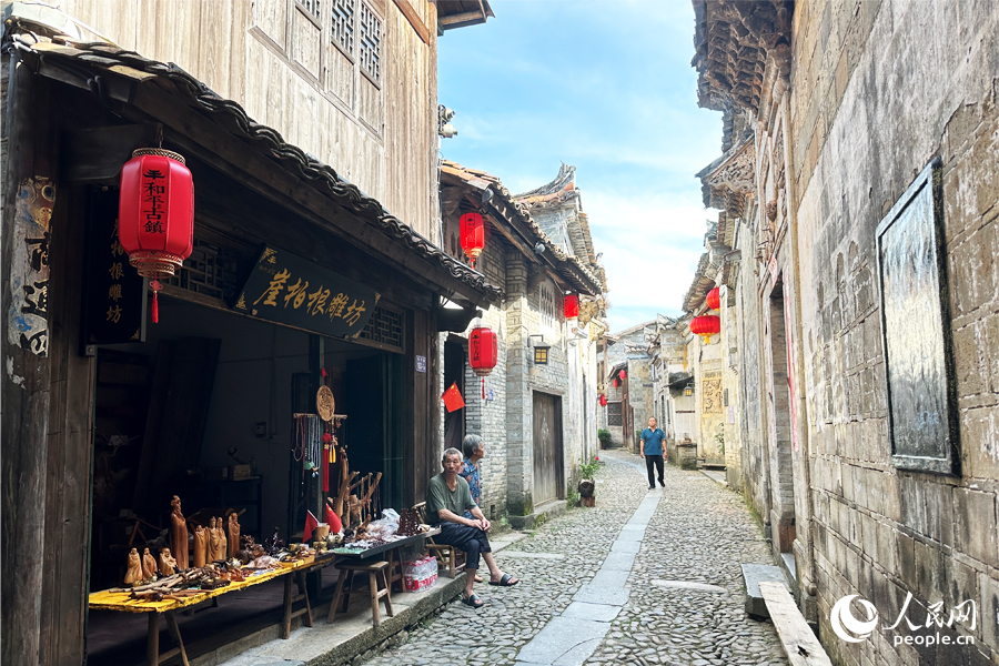 邵武市和平鎮(zhèn)和平村。人民網(wǎng)記者 劉卿攝