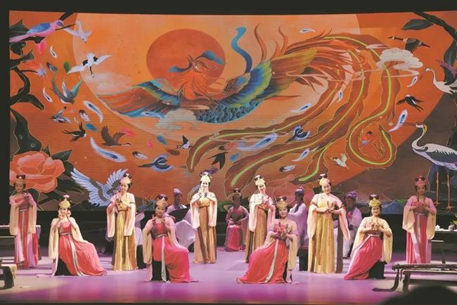 南音表演《百鳥歸巢》。李新城攝