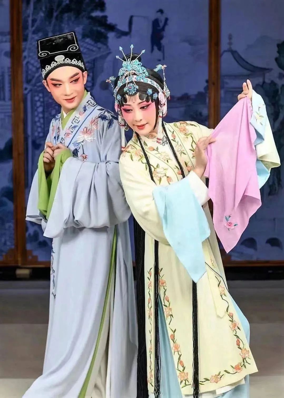 莆仙戲《踏傘行》劇照。蔡昊攝
