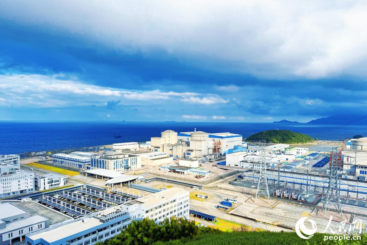 寧德核電廠區(qū)。人民網(wǎng) 李唯一攝
