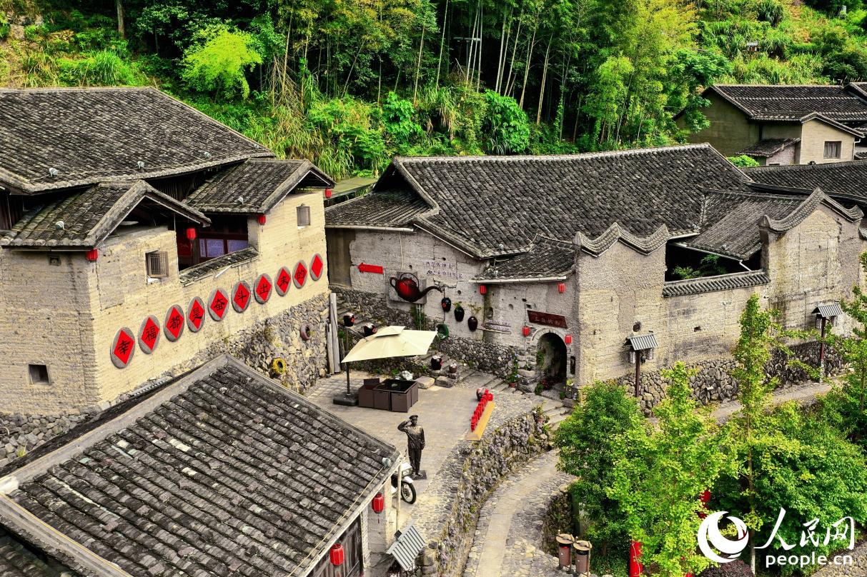 下黨鄉(xiāng)圍繞地方旅游資源優(yōu)勢，民宿產(chǎn)業(yè)發(fā)展再上新臺階。人民網(wǎng)記者 蘭志飛攝
