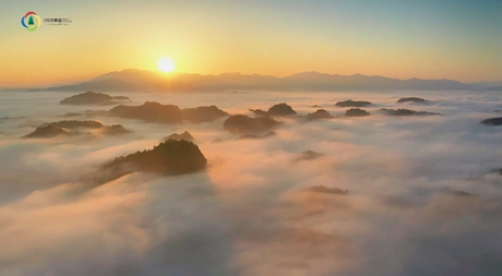 《心中有山海 茶里無(wú)是非》開(kāi)窗見(jiàn)山，出門(mén)遇溪，山之玄妙，水之精靈。富氧生態(tài)，草木共生，山間的清風(fēng)，是對(duì)抗疲勞最好的療愈。