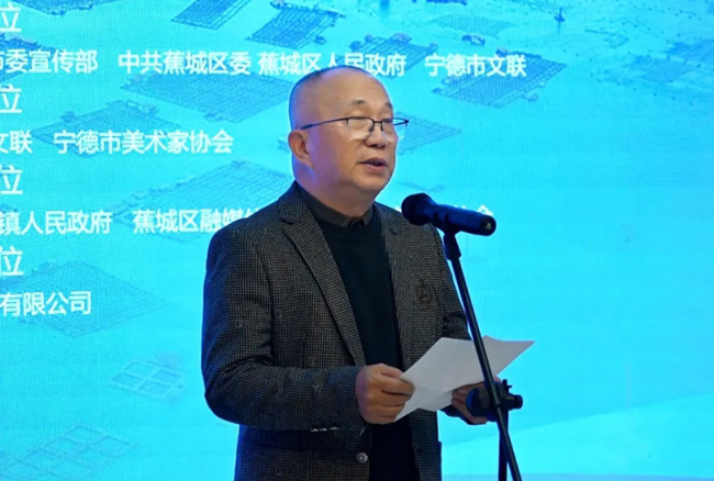 王輝在啟動儀式上發(fā)言