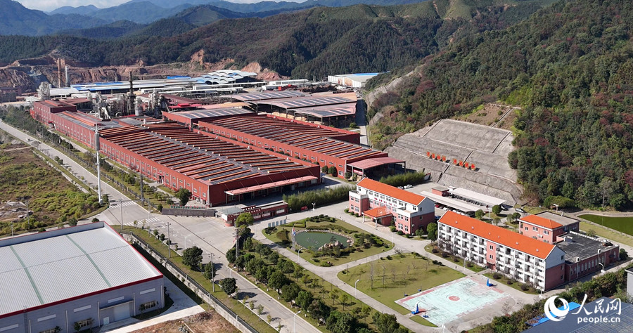 福人森工企業(yè)全景。人民網(wǎng)記者 蘭志飛攝