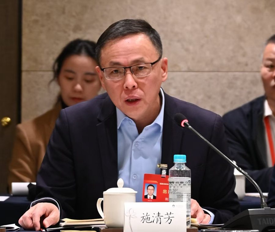 福建省政協(xié)委員，民盟福建省委會常委、莆田市委會主委施清芳。受訪者供圖