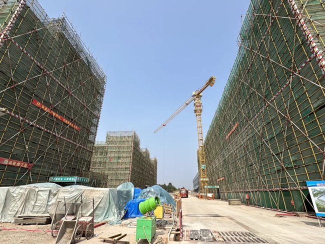 漳州市貝隆嬰童用品有限公司項(xiàng)目建設(shè)現(xiàn)場(chǎng)