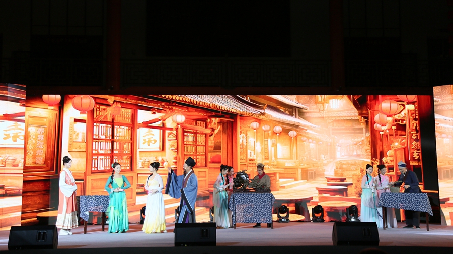 “春季村晚”現(xiàn)場(chǎng)表演