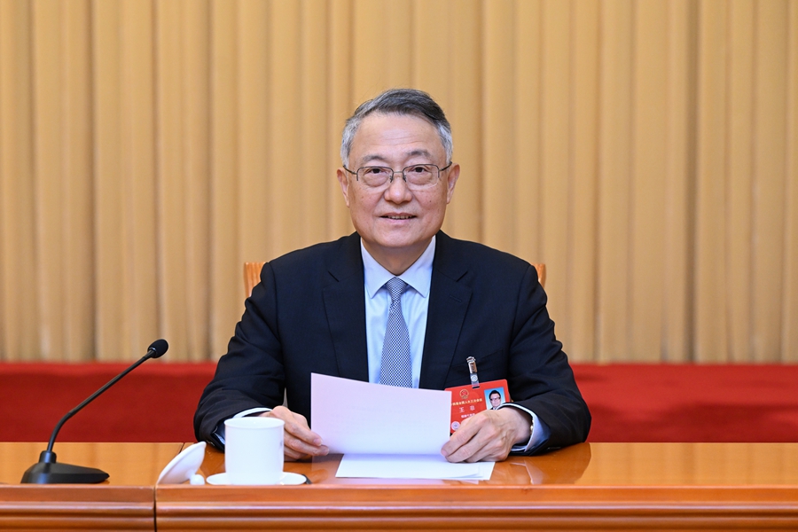 全國(guó)人大代表，福建省投資開發(fā)集團(tuán)有限責(zé)任公司黨委書記、董事長(zhǎng)王非。受訪者供圖