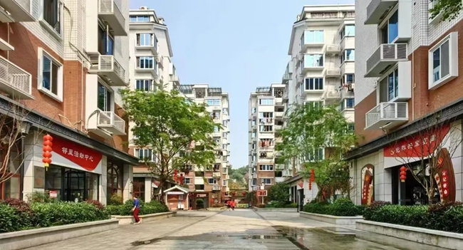 臺江區(qū)蒼霞新城老舊小區(qū)改造項目。福州市住建局供圖