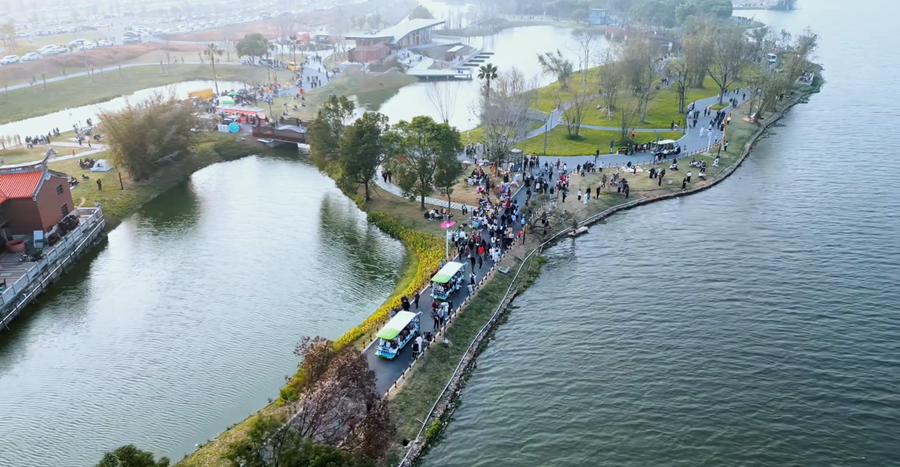 在漳州，城在林中、林在花中，出門可見景、處處是公園。漳州市文化和旅游局供圖
