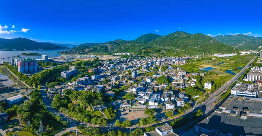 長樂琴江滿族村。長樂區(qū)委宣傳部供圖