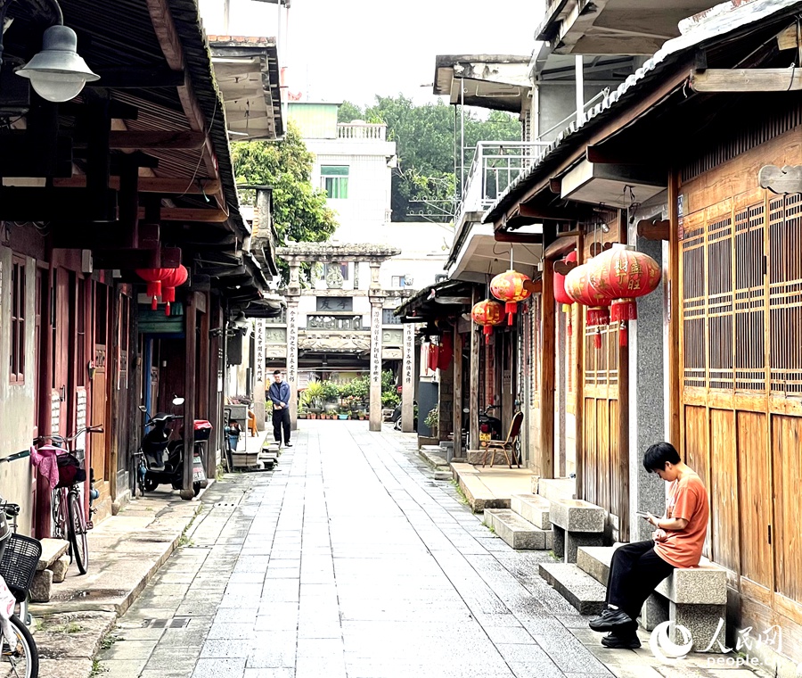 琴江滿族村一角。人民網(wǎng)記者 陳藍燕攝