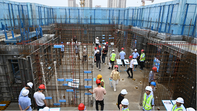 觀摩會現(xiàn)場。中建海峽供圖