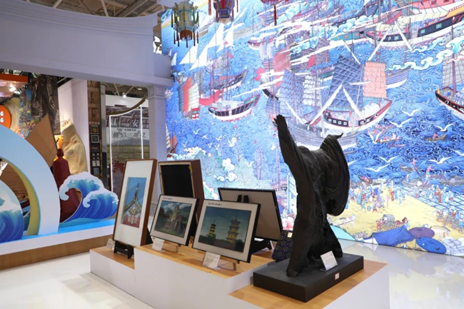 國(guó)家版權(quán)館福建展區(qū)