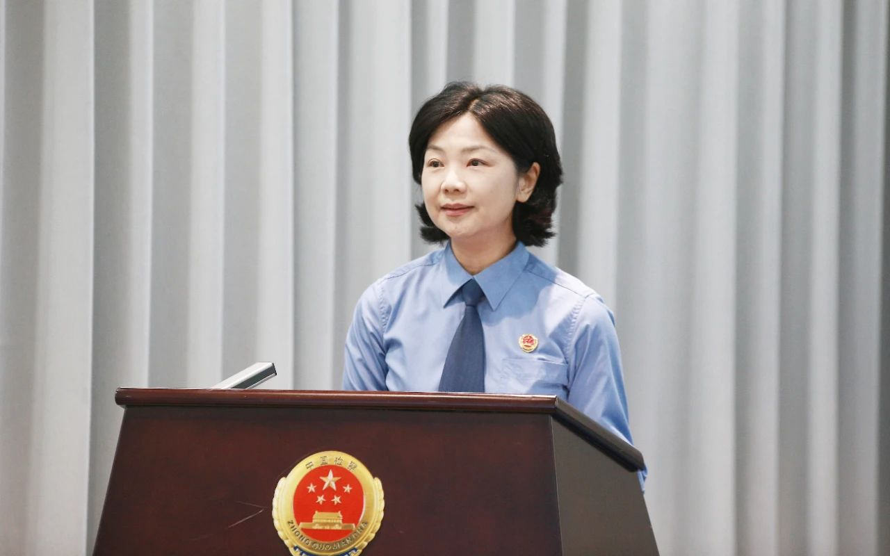 福建省人民檢察院黨組成員、副檢察長王樺。福建省人民檢察院供圖