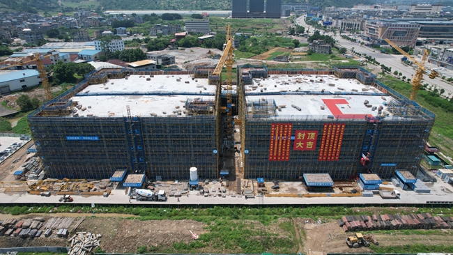 項目現(xiàn)場。中建海峽供圖