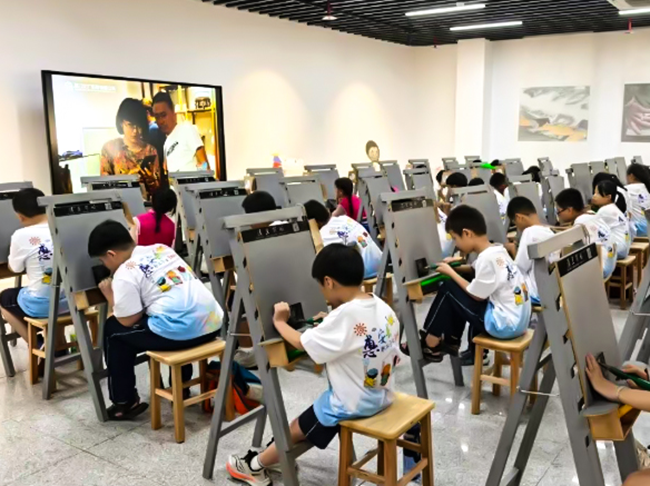 2025年福建省總工會職工子女暑托班開班儀式在惠安舉辦。惠安縣總工會供圖