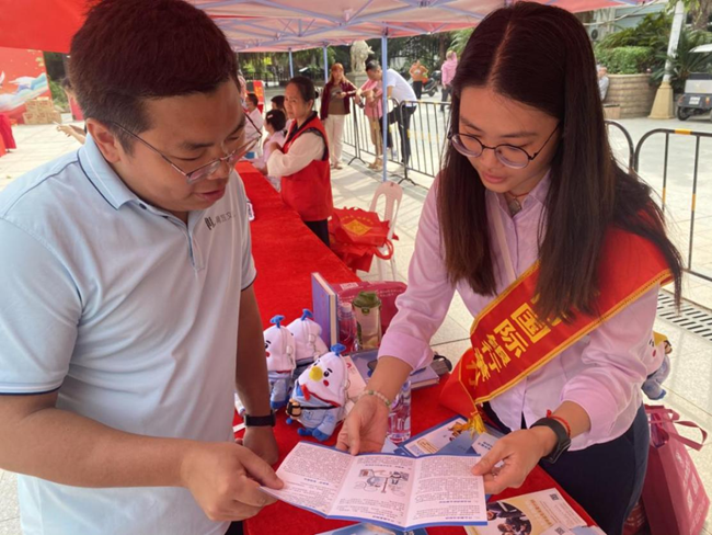 廈門國際銀行莆田分行駐點赤港華僑農(nóng)場開展金融服務(wù)