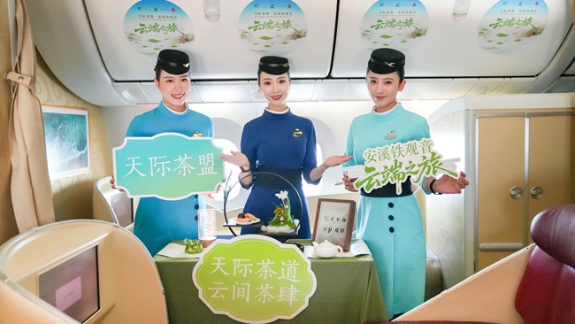空中推介活動。吳梅珍攝