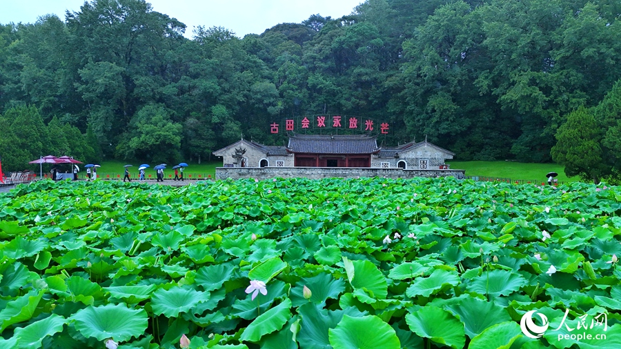 古田會(huì)議會(huì)址。人民網(wǎng) 李昌乾攝