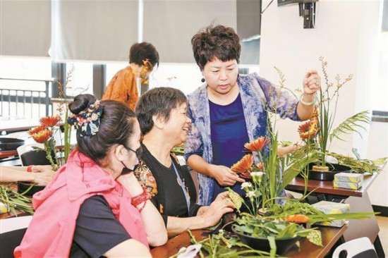 濠頭社區(qū)新時代文明實踐站老年學堂深受居民歡迎。廈門市委文明辦供圖