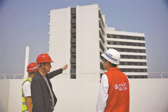 以“金包銀”經(jīng)驗為指引，廈門農(nóng)商銀行支持同安區(qū)美林街道四口圳社區(qū)發(fā)展用地項目建設(shè)。廈門農(nóng)商銀行供圖